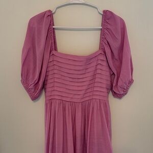 Lauren Cronrad Pink Women's Midi Dress